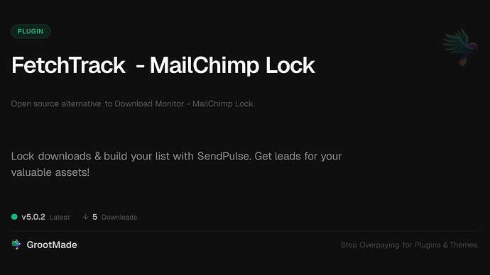 FetchTrack - MailChimp Lock