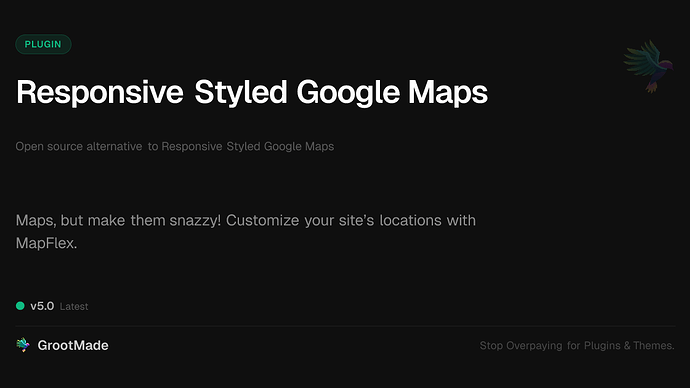 Responsive Styled Google Maps