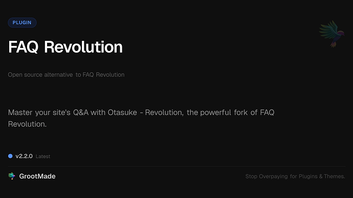 FAQ Revolution