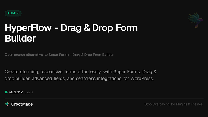 HyperFlow - Drag & Drop Form Builder