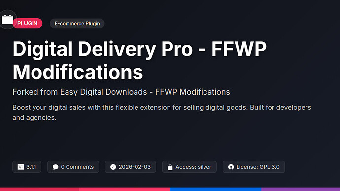 Awesome Downloads - FFWP Modifications