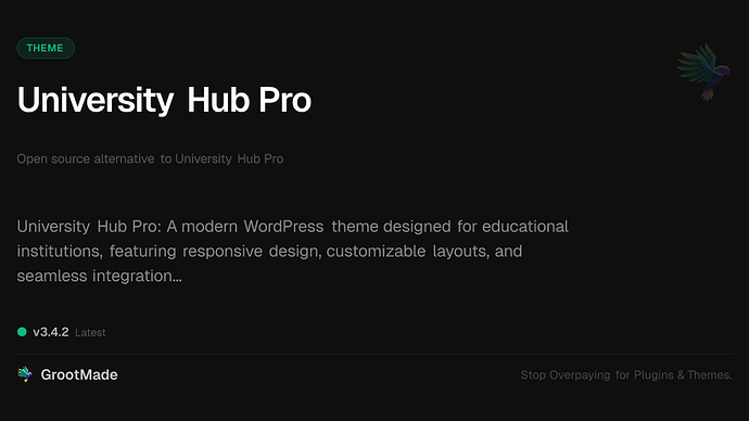 University Hub Pro