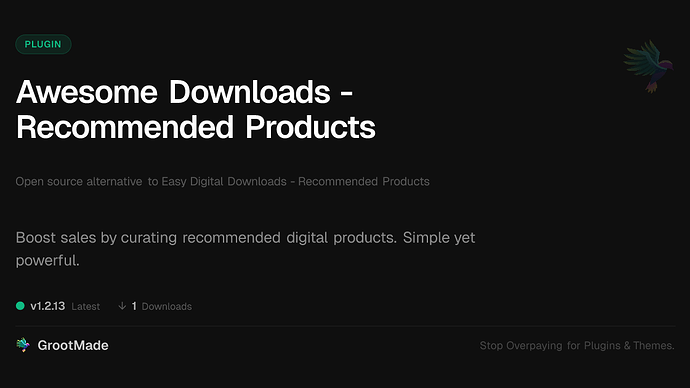 Awesome Downloads - Recommended Products