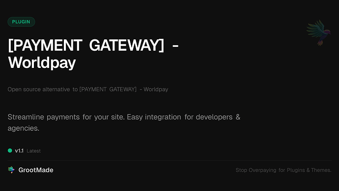 [PAYMENT GATEWAY] - Worldpay