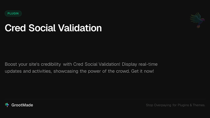 Cred Social Validation