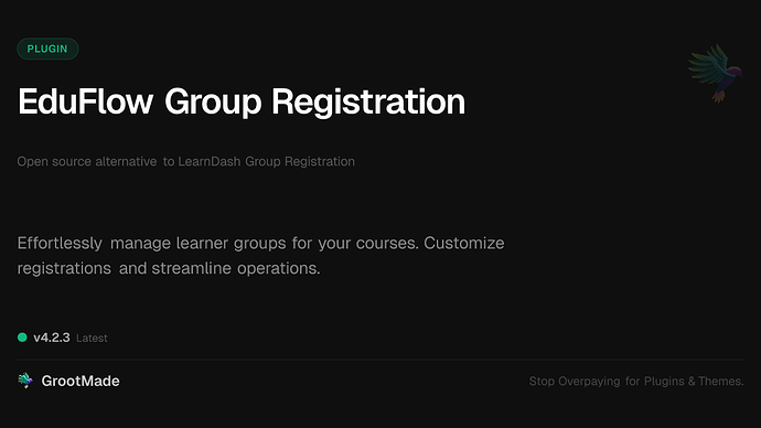EduFlow Group Registration