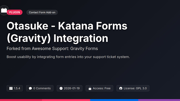 Awesome Support: Damien Forms