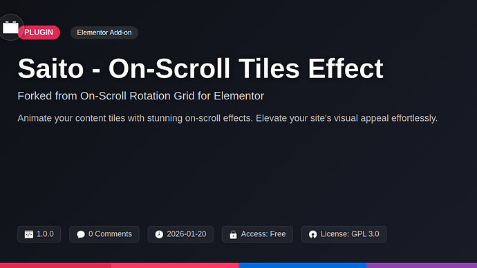 On-Scroll Rotation Grid for DesignMaster