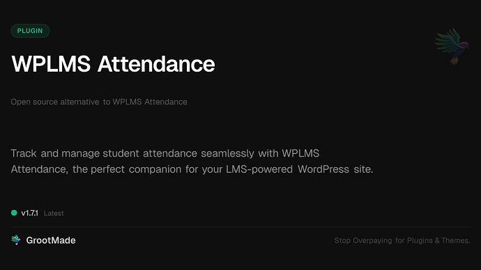 WPLMS Attendance