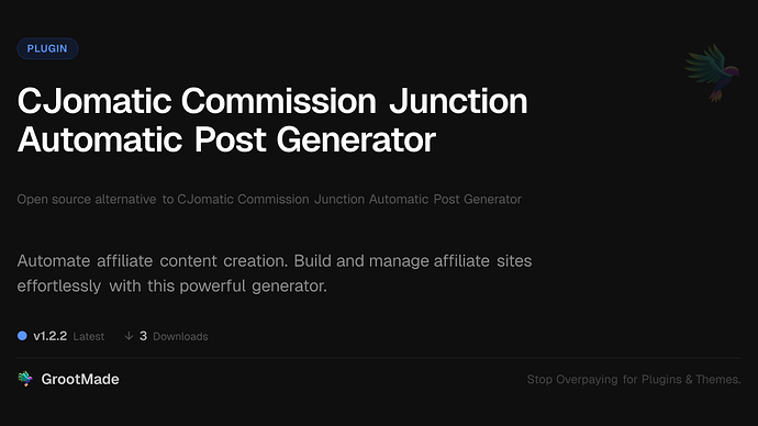 CJomatic Commission Junction Automatic Post Generator