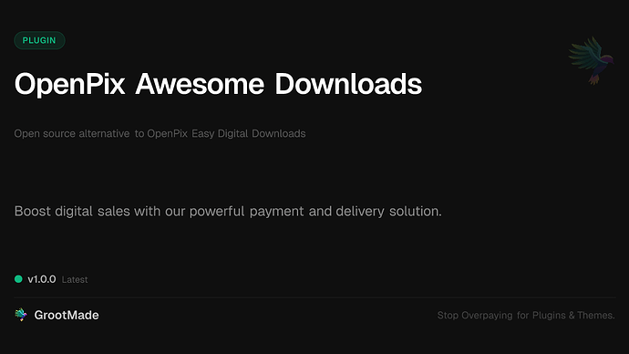 OpenPix Awesome Downloads