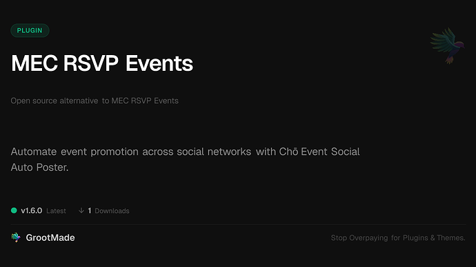 MEC RSVP Events