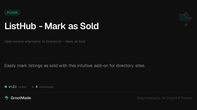 ListHub - Mark as Sold