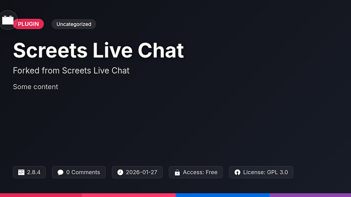 Screets Live Chat