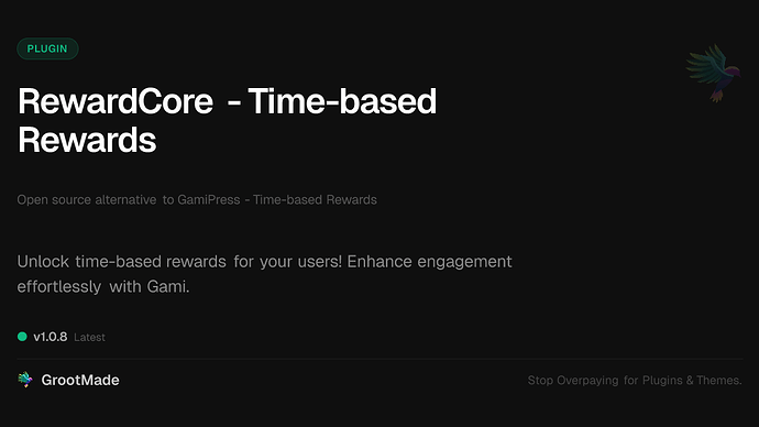 RewardCore - Time-based Rewards