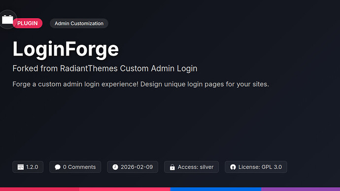 RadiantThemes Custom Admin Login
