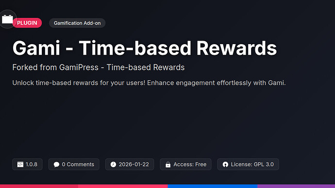 RewardCore - Time-based Rewards