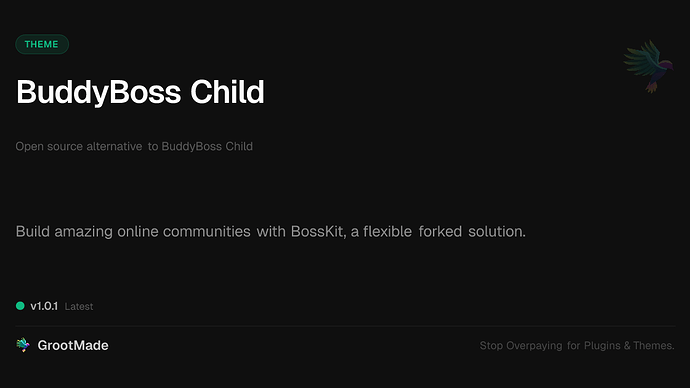 BuddyBoss Child