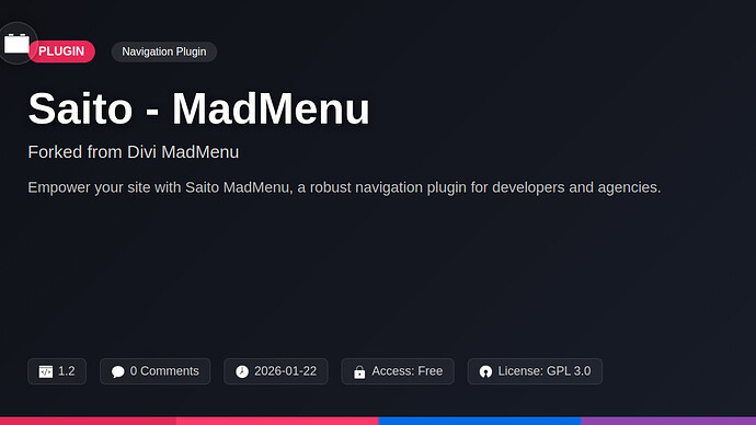 Divi MadMenu