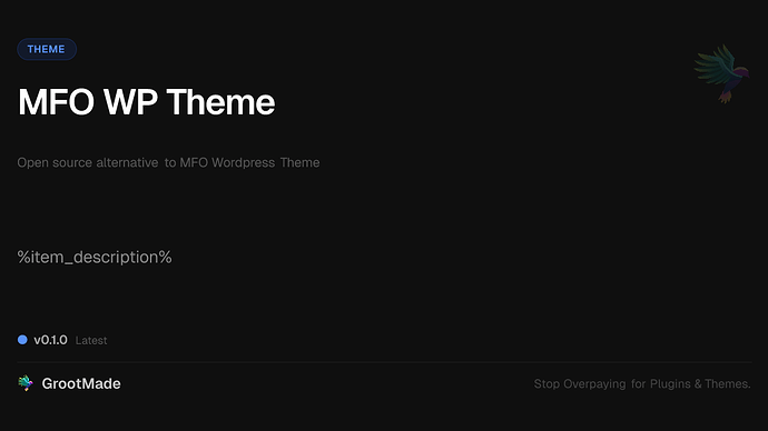 MFO WP Theme