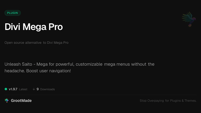 Divi Mega Pro