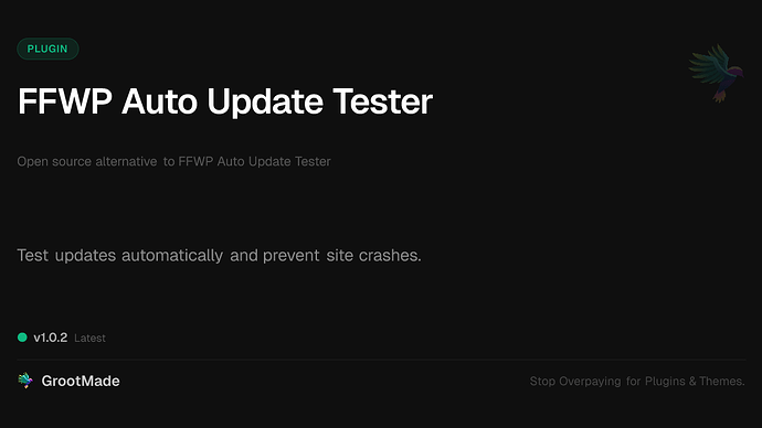 FFWP Auto Update Tester