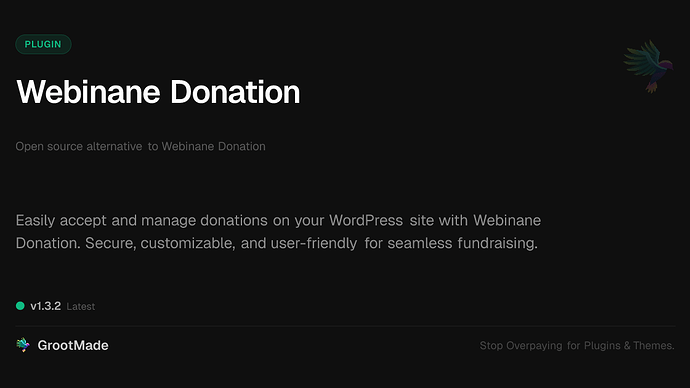 Webinane Donation