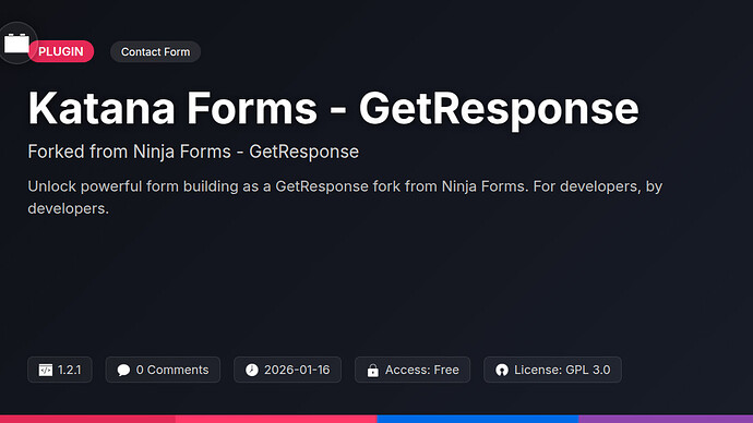Basstracker Forms - GetResponse