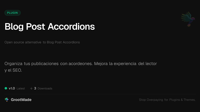 Blog Post Accordions