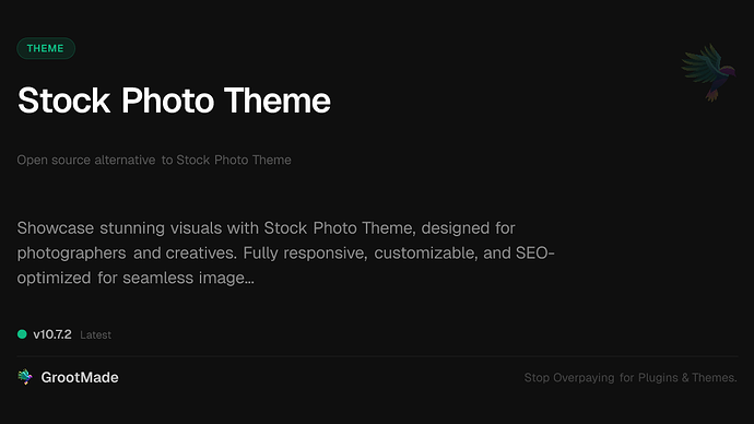 Stock Photo Theme