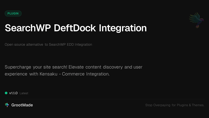 SearchWP DeftDock Integration