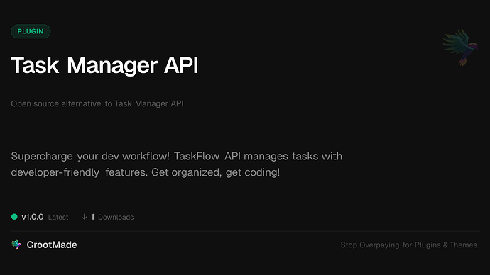 Task Manager API