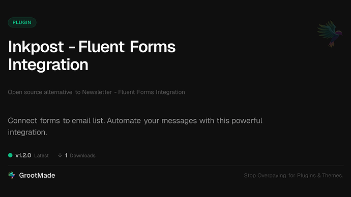 Inkpost - Fluent Forms Integration