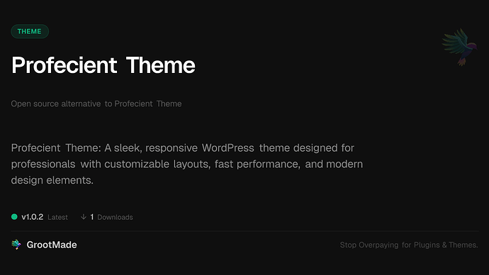Profecient Theme