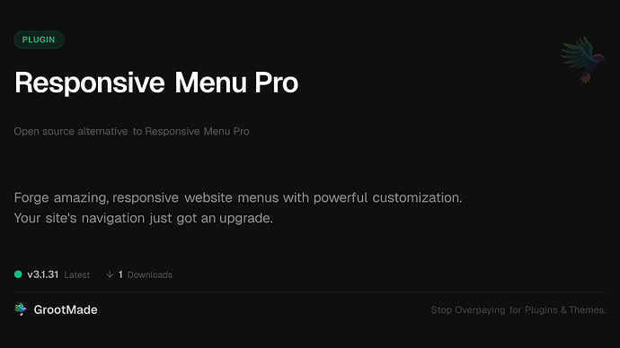Responsive Menu Pro