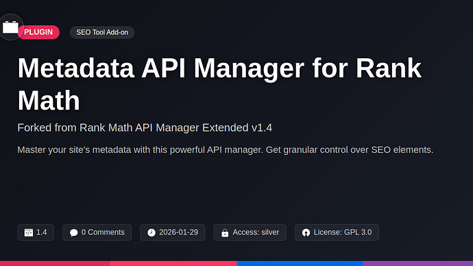 Rank Gogol API Manager Extended v1.4
