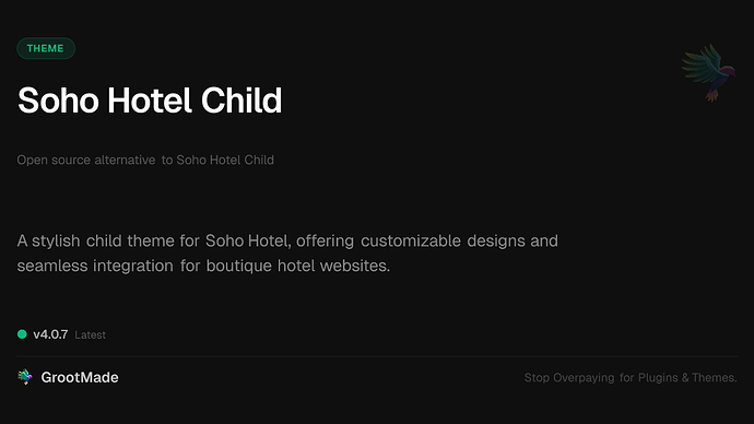 Soho Hotel Child