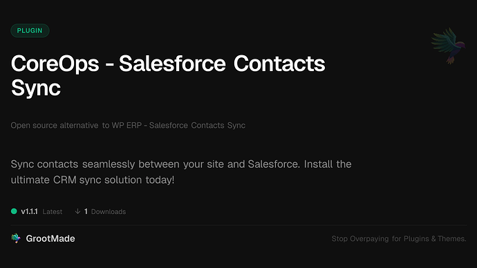CoreOps - Salesforce Contacts Sync