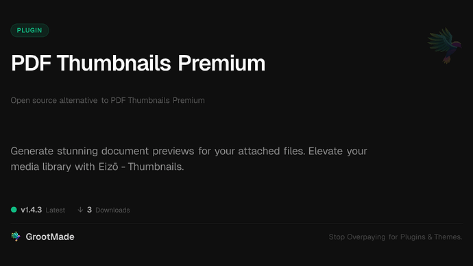 PDF Thumbnails Premium