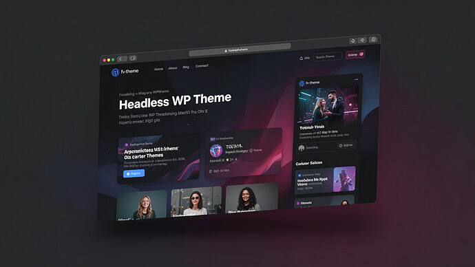 Headless WP Theme