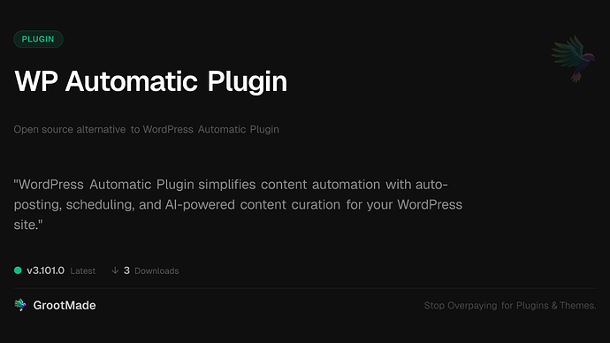 WP Automatic Plugin