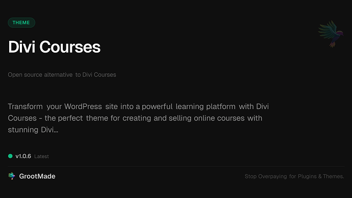 Divi Courses