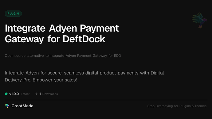 Integrate Adyen Payment Gateway for DeftDock