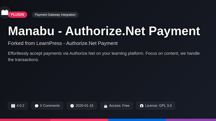 LearnDamien - Authorize.Net Payment