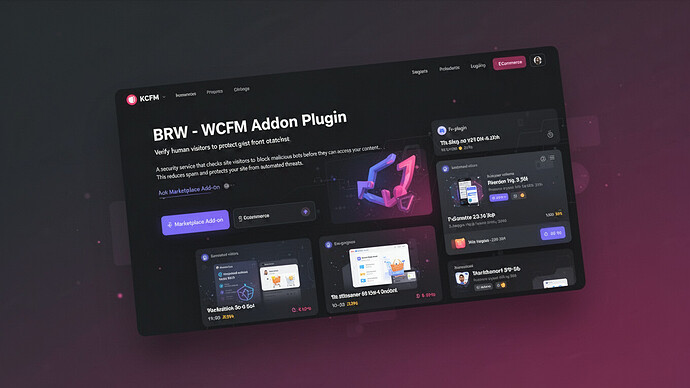 BRW - WCFM Addon Plugin