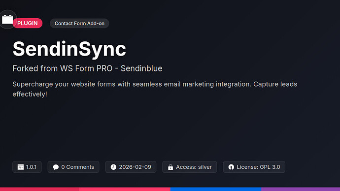 ZwieForms PRO - Sendinblue