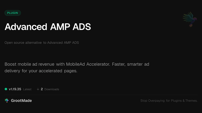 Advanced AMP ADS