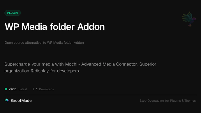 WP Media folder Addon