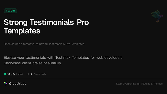Strong Testimonials Pro Templates