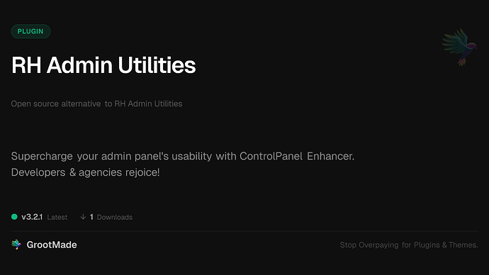 RH Admin Utilities